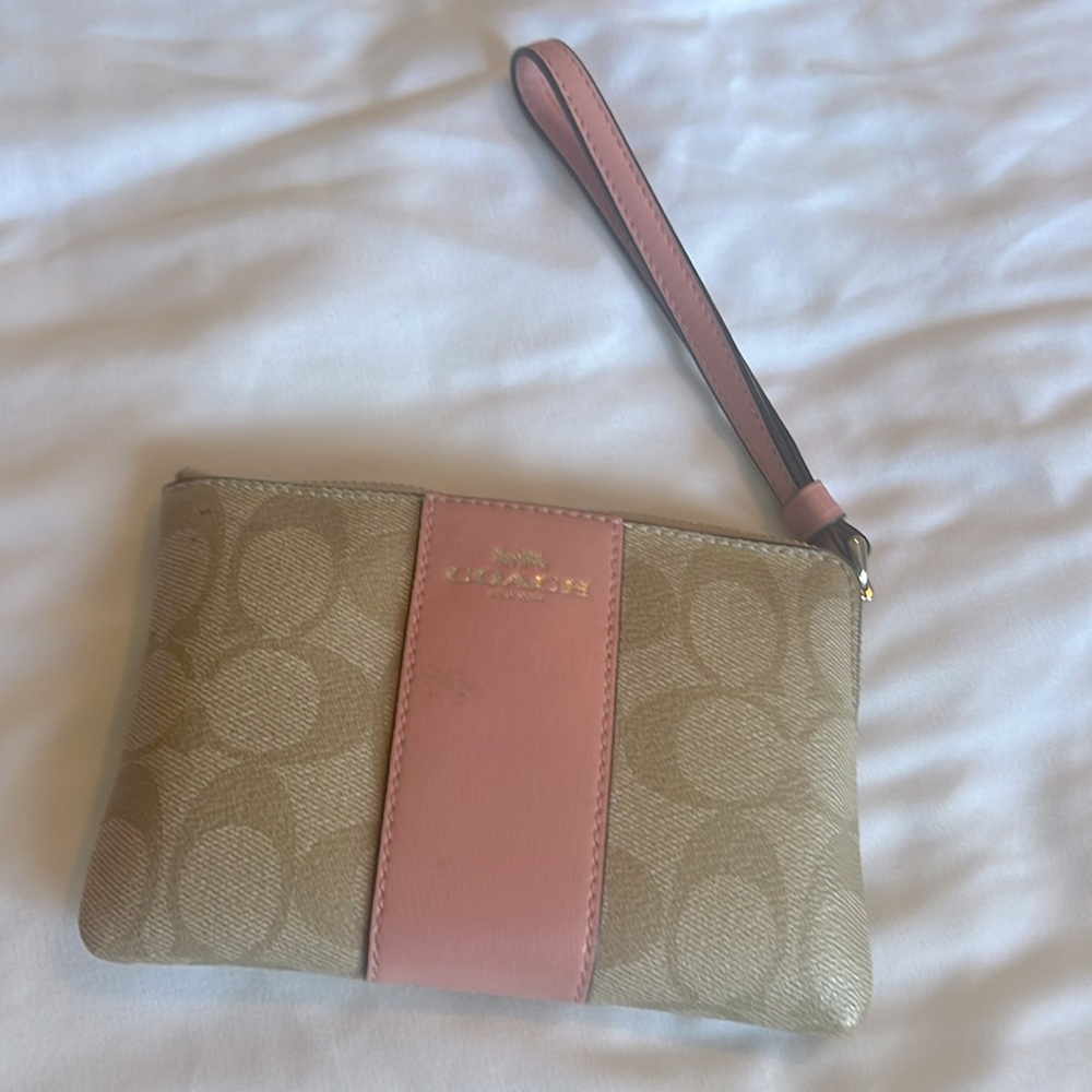 COACH wristlet
